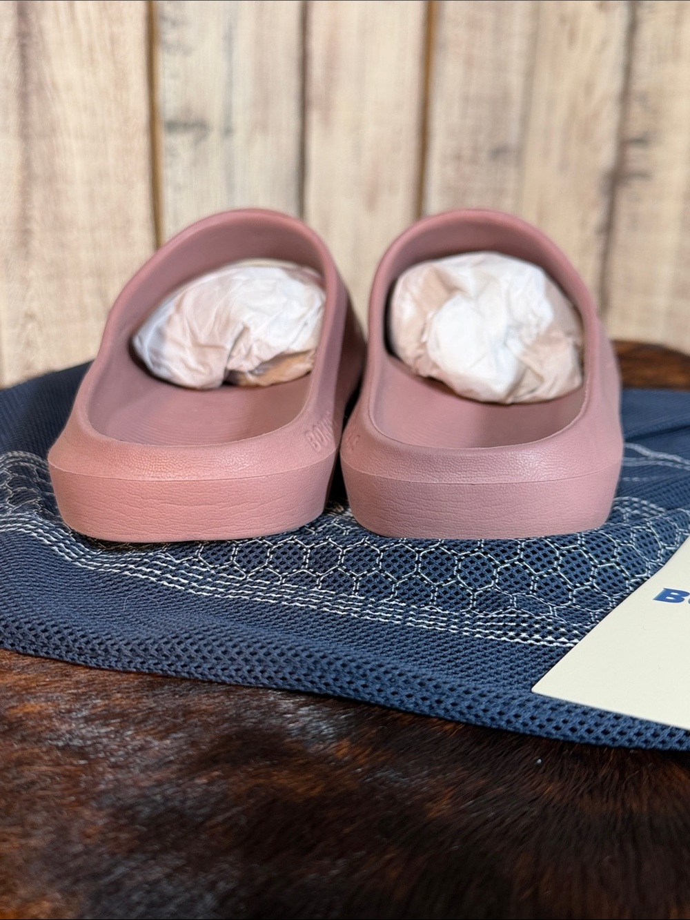 Bombas Mauve Double-Strap Slide Sandals - Picture 2 of 4